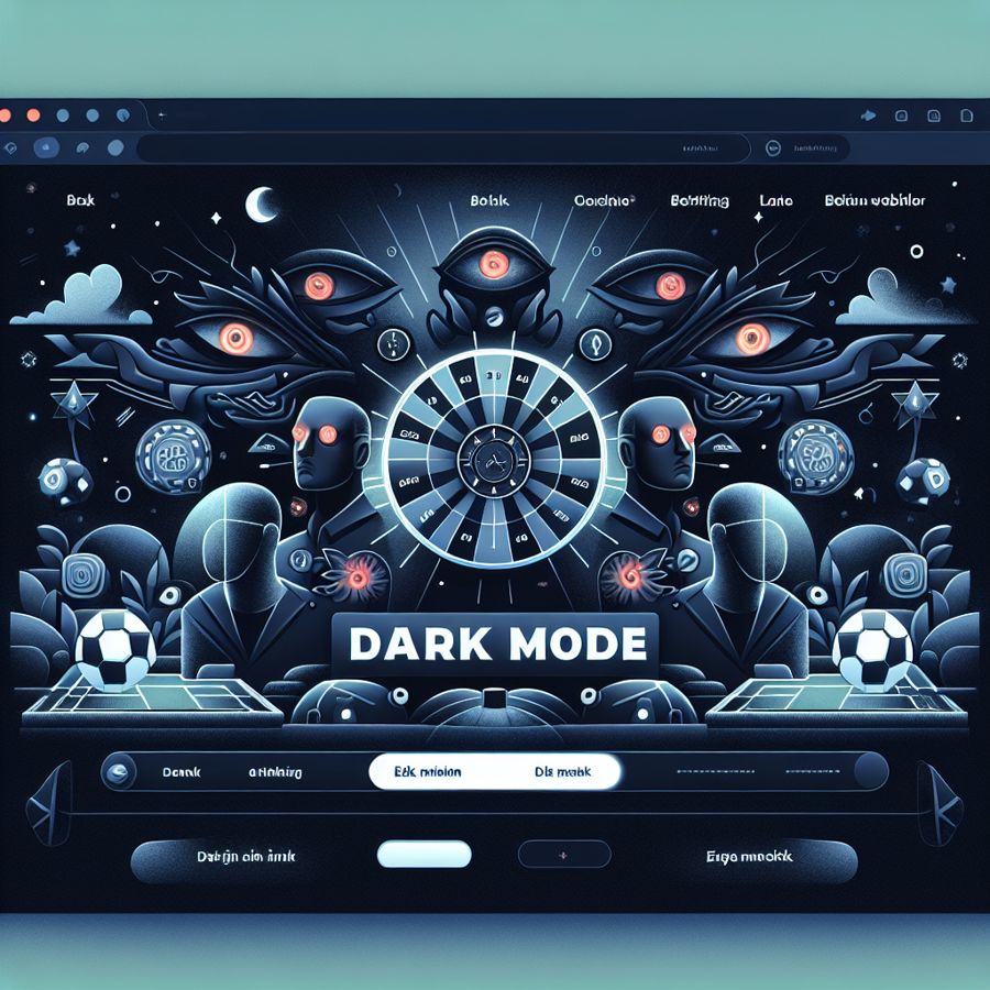 Bahis Sitelerinde Karanlık Mod: Rekorbet’te Göz Konforu